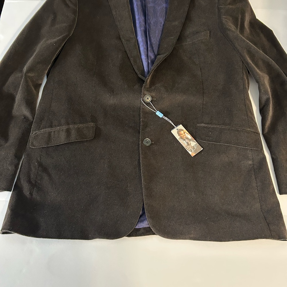 Classic Mens NWT Newton Brown‎ Corduroy Blazer
